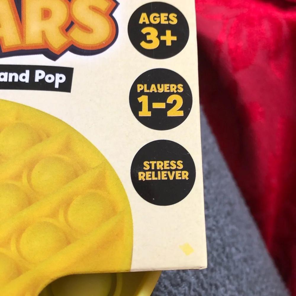 ☀️3/$10 Yellow Pop Wars game and stress reliever (see description)